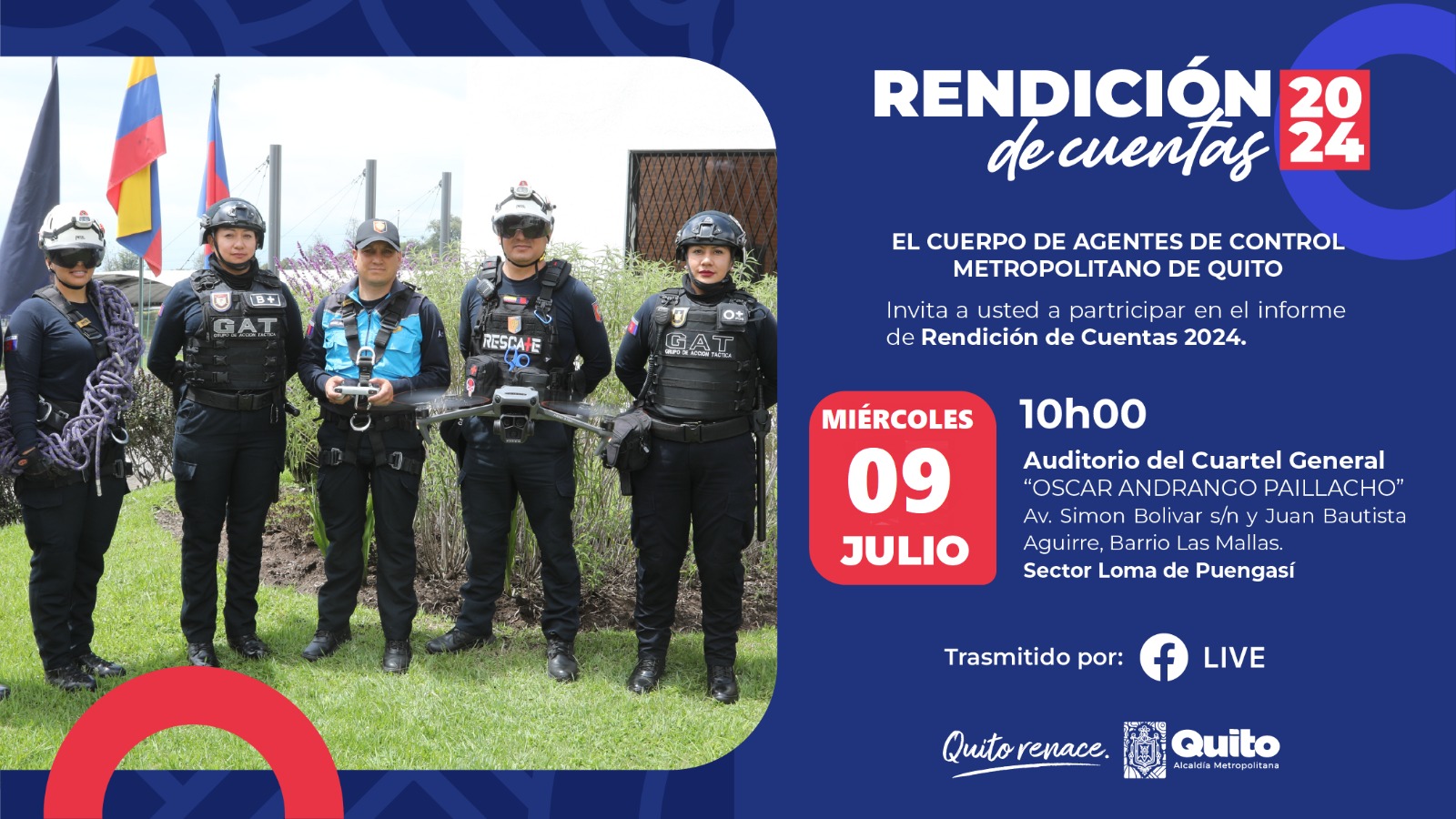 Invitación al proceso de rendición de cuentas